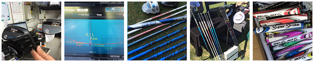 Golf Product Collage